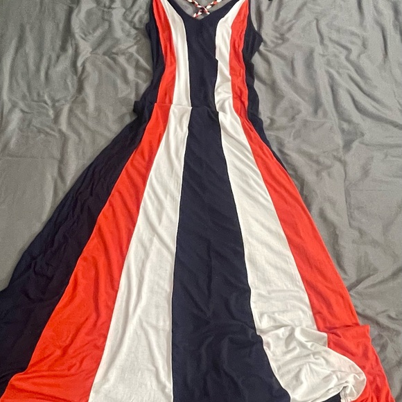 Venus Multi Color Maxi Dress - Picture 8 of 10